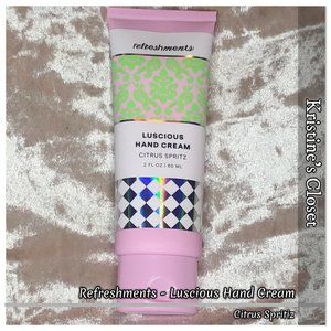 Refreshments - Luscious Hand Cream - Citrus Spritz